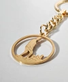 Atatürk Kocatepe Silüeti Figürlü Gold Metal Anahtarlık - Milli Tasarım Hediyelik Aksesuar