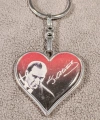 Atatürk Resimli ve İmzalı Metal Anahtarlık