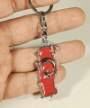Kabartma Ay Yıldızlı Türkiye Haritalı Metal Anahtarlık