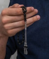 Gümüş Püsküllü 6x10 mm Rus Oltusu Tesbih