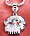 Kırmızı Gözlü İskeletor Kafatası metal Anahtarlık