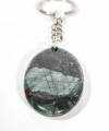 Kan Taşı (Bloodstone) Tasarım Anahtarlık