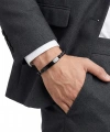 Moncuk Design Oniks Siyah İsim Yazılabilir Ve Ayarlanabilir Çelik Zincir Bileklik 33512B29D7