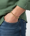 Moncuk Design Top Çelik Zincir Bileklik 6mm 3351CZB2D15