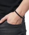 Moncuk Design Kral Çelik Zincir Bileklik 5mm 3351CZB2D4