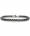 Moncuk Design Arnavut Çelik Zincir Bileklik 6mm Yuvarlak 3351CZB2D6