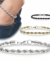 Moncuk Design Rope Halat Çelik Zincir Bileklik 6mm 3351CZB2D8