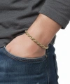 Moncuk Design Rope Halat Çelik Zincir Bileklik 6mm 3351CZB2D8