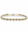 Moncuk Design Rope Halat Çelik Zincir Bileklik 6mm 3351CZB2D8