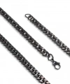Moncuk Design Balık Sırtı Erkek Çelik Kolye 1,6Mm X 4Mm 3351CEK054
