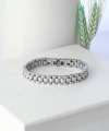 Moncuk Design Beyaz Ful Çelik Bileklik 33511G1D3M