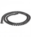 Moncuk Design Çelik Erkek Siyah Kolye 1.6Mm 3351CEK009