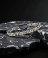 Moncuk Design Dalmaçya Jasper & Hematit Çelik Örgülü Deri Bileklik 33512B22D3