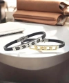 Moncuk Design Desenli Çelik Bileklik 3351SCB006