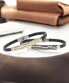 Moncuk Design Desenli Çelik Bileklik 3351SCB008