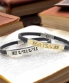 Moncuk Design Desenli Çelik Bileklik 3351SCB015