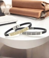 Moncuk Design Desenli Çelik Bileklik 3351SCB016