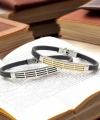 Moncuk Design Desenli Çelik Bileklik 3351SCB016
