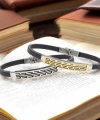 Moncuk Design Desenli Çelik Bileklik 3351SCB018