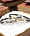 Moncuk Design Desenli Çelik Bileklik 3351SCB023