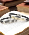 Moncuk Design Desenli Çelik Bileklik 3351SCB027
