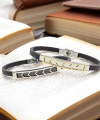Moncuk Design Desenli Çelik Bileklik 3351SCB029