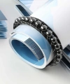 Moncuk Design Hematit Doğaltaşlı Deri Bileklik 33512B2D8M5