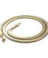 Moncuk Design İtalyan Çelik Kolye 2Mm X 6Mm 3351CEK047