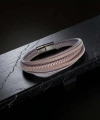Moncuk Design Kahve Çoklu Deri Bileklik 33513B2D5