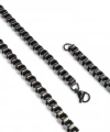 Moncuk Design Kare Arnavut Çelik Kolye 6Mm 3351CEK033