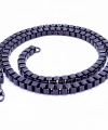 Moncuk Design Kare Arnavut Çelik Kolye 6Mm 3351CEK033