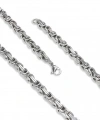 Moncuk Design Kral Erkek Çelik Kolye 5mm 33514P6D80