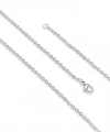 Moncuk Design Minik Boy Beyaz Çelik Kolye 0.5Mm 3351CEK003
