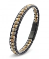 Moncuk Design Odun Jasper & Hematit Çelik Örgülü Deri Bileklik 33512B22D8