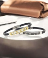 Moncuk Design Roma Rakam Desenli Çelik Bileklik 3351SCB005