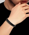 Moncuk Design Siyah Renk Çoklu Deri Bileklik 33513B5D1
