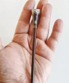 Spiral Dokulu Kokonat Saç Çubuğu