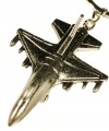 Savaş Uçağı Metal Anahtarlık