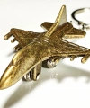 Savaş Uçağı Metal Anahtarlık