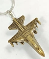 Savaş Uçağı Metal Anahtarlık
