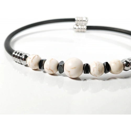 Havlit Taşlı Yaylı Bileklik – Sakinlik, Arınma ve İçsel Denge