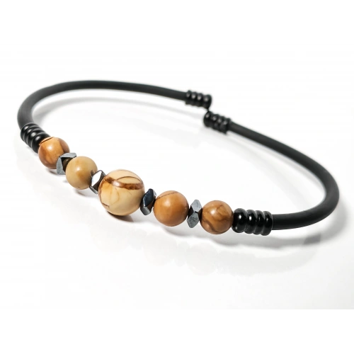 Jasper Taşlı Yaylı Bileklik – Yaşam Gücü, Denge ve Zihinsel Netlik