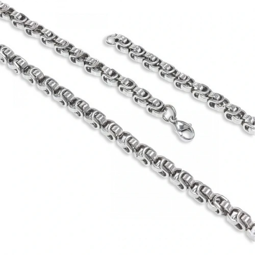 Moncuk Design Erkek Çelik Kolye 5Mm 33514P6D81