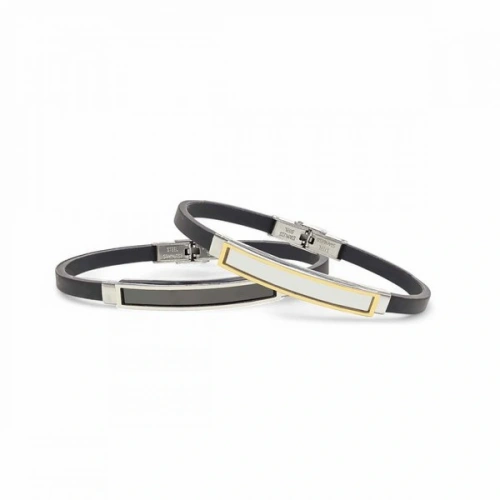 Moncuk Design İsim Yazılabilir Kişiselleştirilebilir Çelik Bileklik 3351SCB011