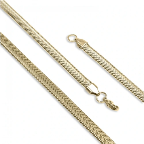 Moncuk Design İtalyan Çelik Kolye 2Mm X 6Mm 3351CEK047