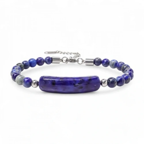 Moncuk Design Lapis Doğraltaş Çelik Halat Ve Çelik Klipsli Bileklik 33512B19D4