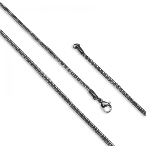 Moncuk Design Yılan Zincir Modeli Çelik Kolye 2Mm 3351CEK038