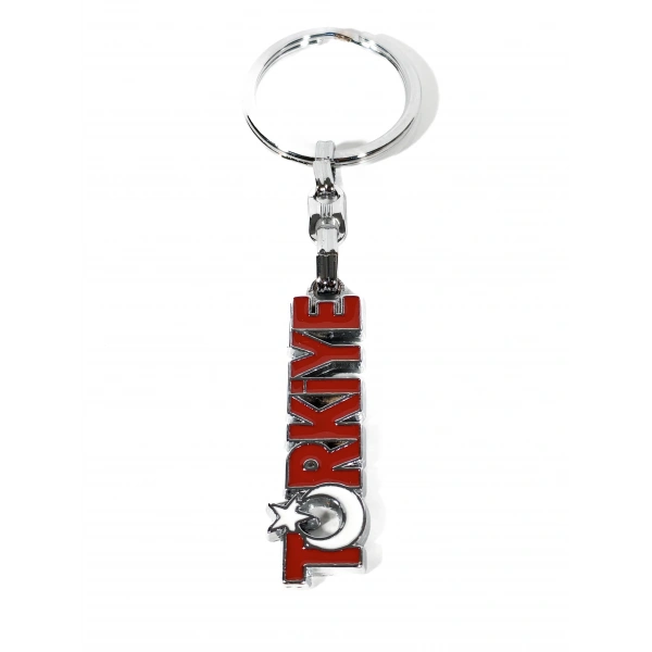 TÜRKİYE Yazılı Metal Anahtarlık