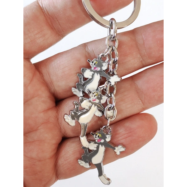 Miki Mouse Figürlü Metal Anahtarlık