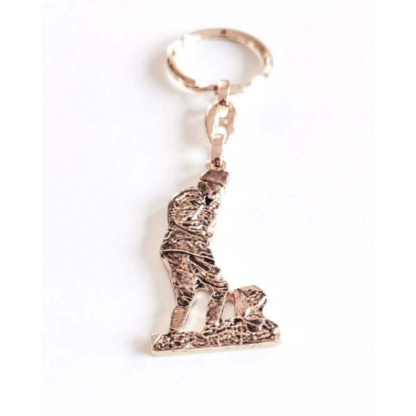 Metal Kemal Atatürk Figürlü Boyutlu Anahtarlık